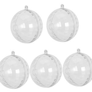 Clear Disco Balls (20) Ornaments for Parties (retail $12 for 5)